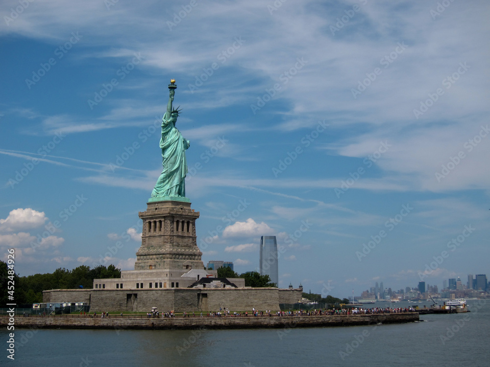 Fototapeta premium The famous statue in USA