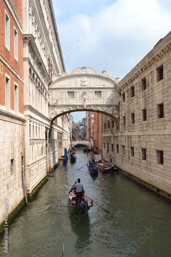 Pont des soupirs à Venise, Italie.