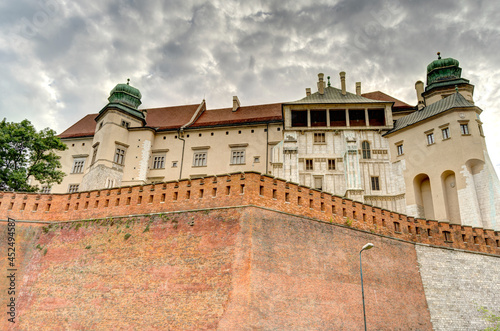 Krakow  Old Town landmarks  HDR Image