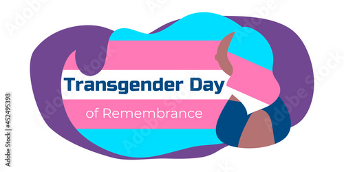 Transgender Day of Remembrance. November 20. for background, banner, card, poster