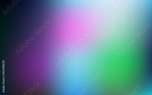 Dark pink, blue vector gradient blur template.