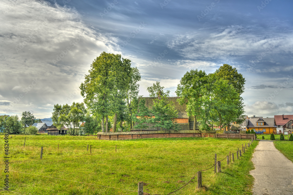 St. Michael Archangel's Church in Dębno, Poland