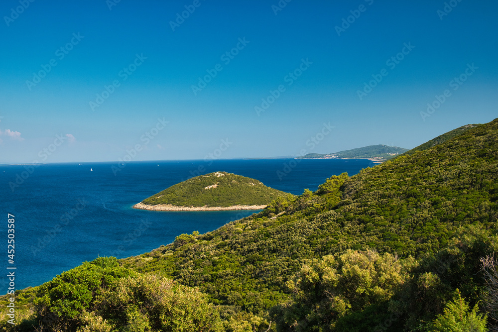 Landscape of Losinj Island , Croatia