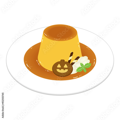 かぼちゃプリン