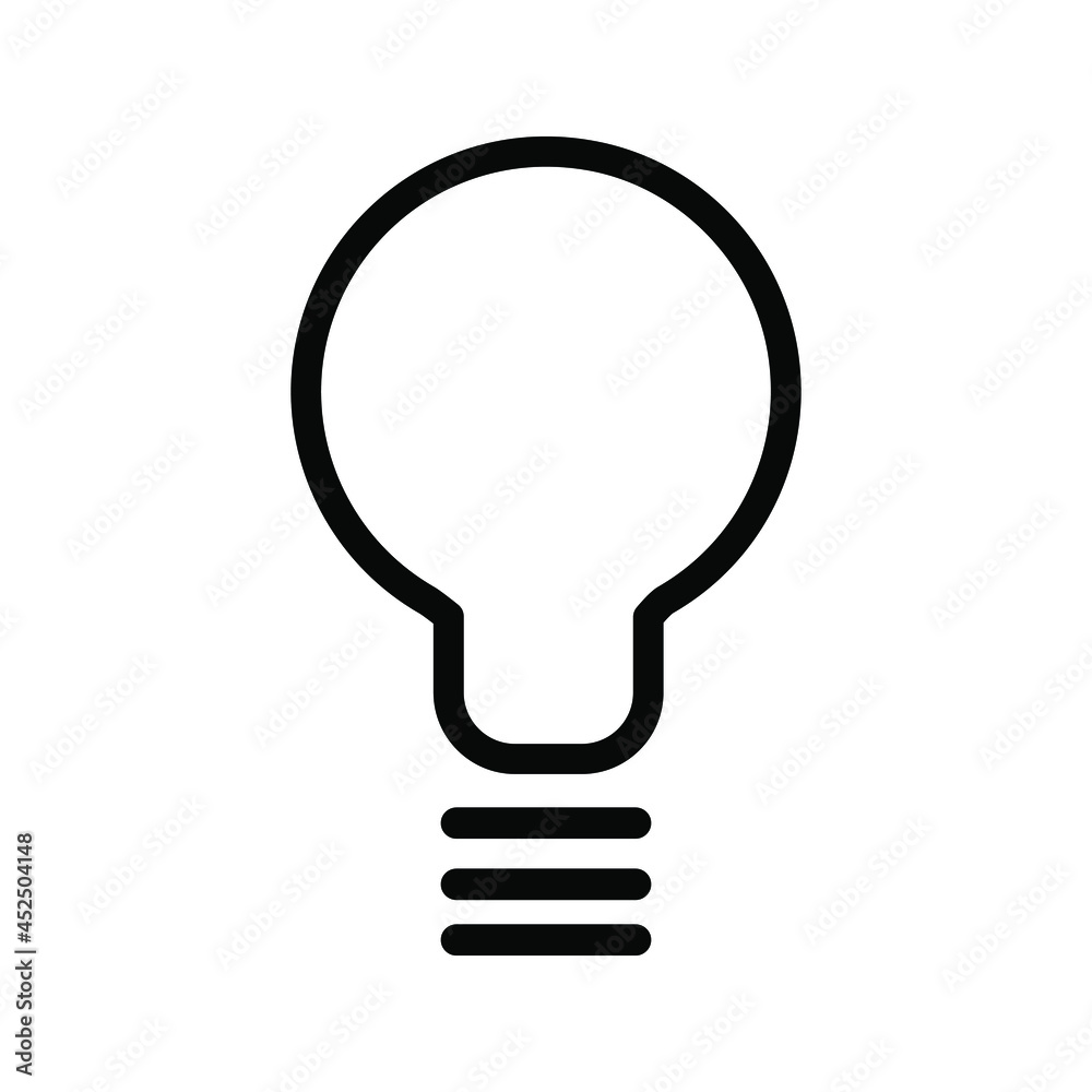Bulb vector icon set. lighting illustration sign collection. light symbol or logo. Bulb vector icon set. lighting illustration sign collection. light symbol or logo.