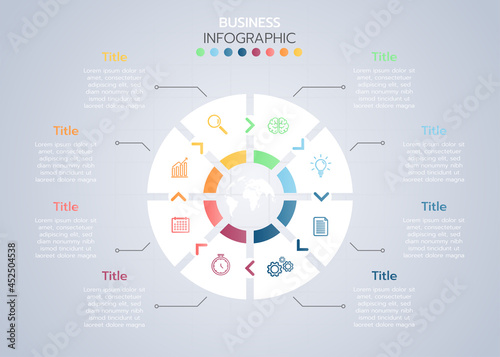 infographic template have step or option.vector illustration style design for business,class or shop online,presentation,element.
