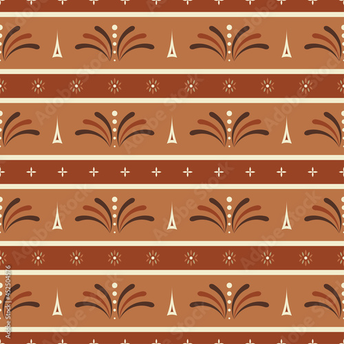 seamless ethnic pattern design abstract