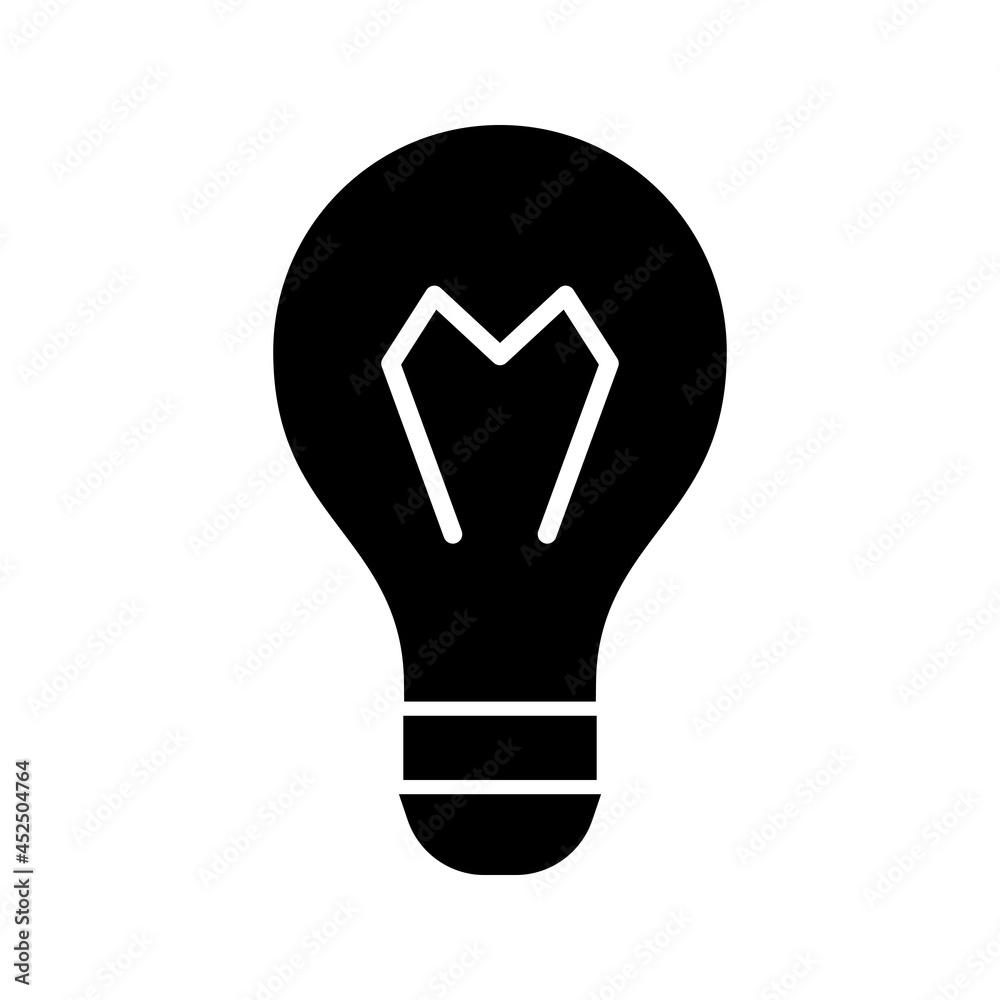 Fototapeta premium Bulb vector icon set. lighting illustration sign collection. light symbol or logo.