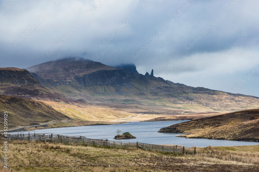 Skye view with Old Man of Storr
