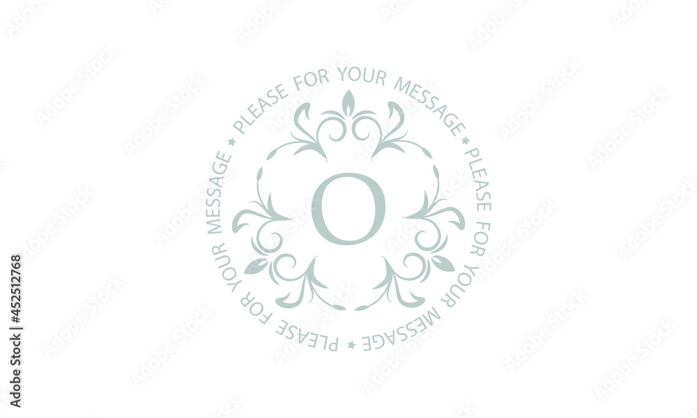 Elegant monogram design with letter O. Branded logo of restaurant, hotel, company, business. Elegant monogram design with letter O. Branded logo of restaurant, hotel, company, business.