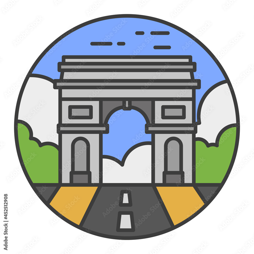 Fototapeta premium france landmark 