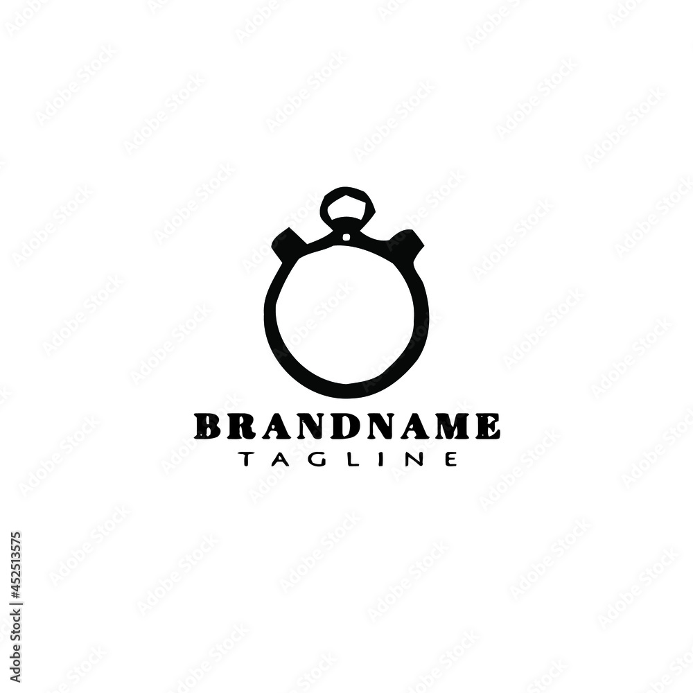 timer logo cartoon icon vector illustration timer logo cartoon icon vector illustration