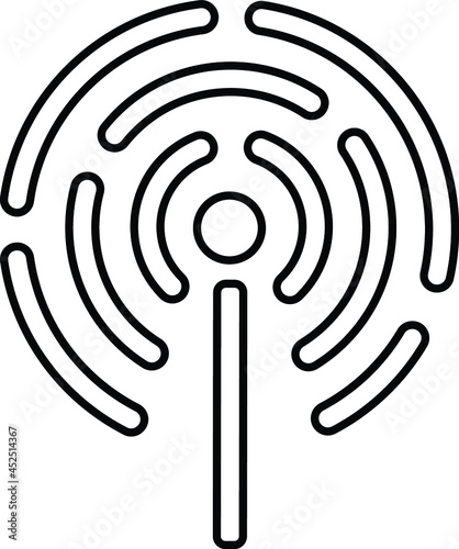 hotspot icon design graphic vector illustration