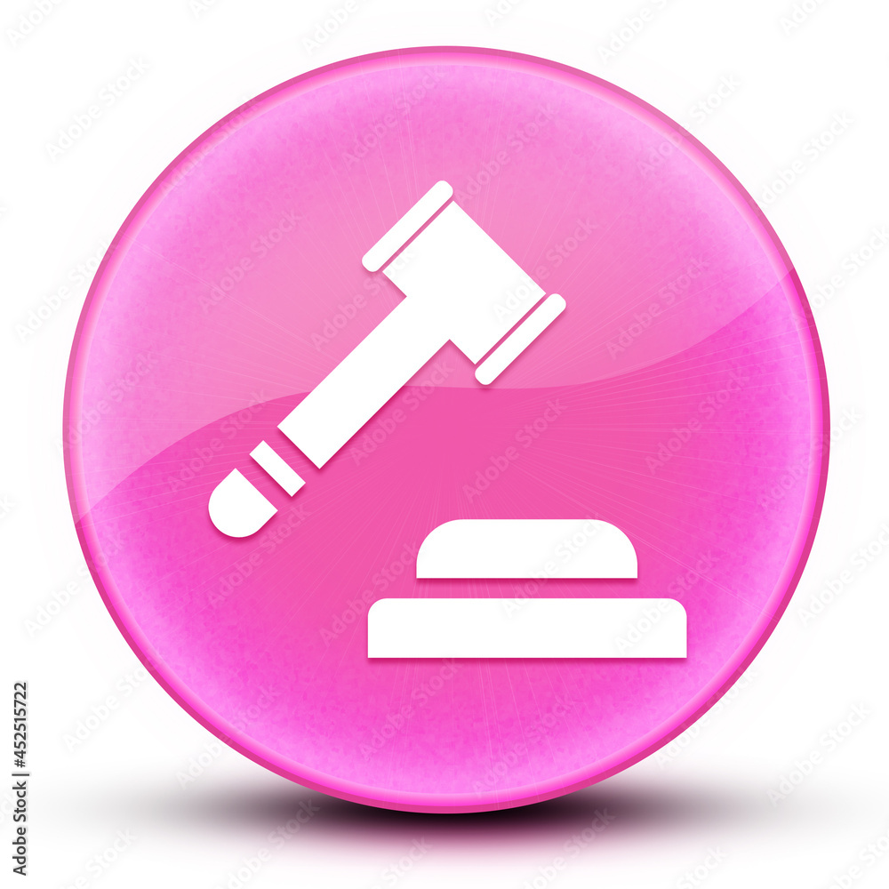 Auction eyeball glossy pink round button abstract Auction eyeball glossy pink round button abstract