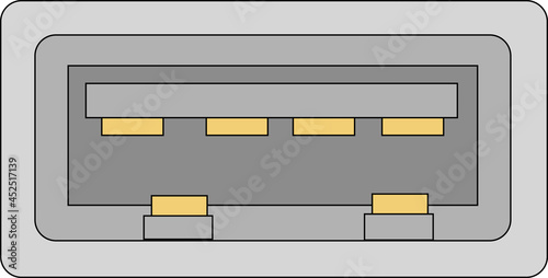 USB2.0の差し込み口