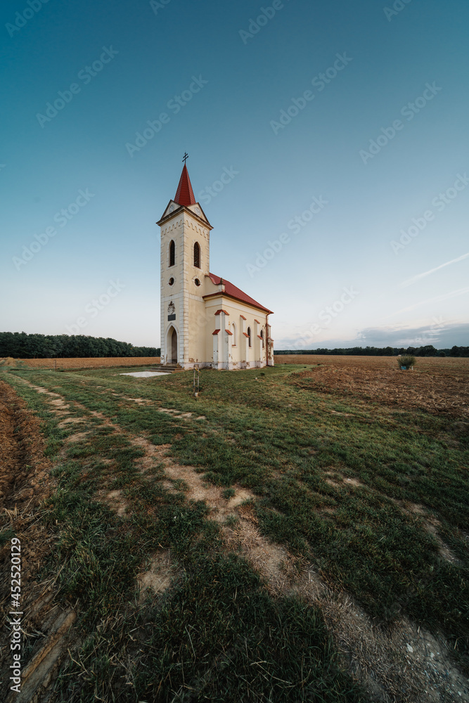 Fototapeta premium Sibrik chapel in Zalahashagy