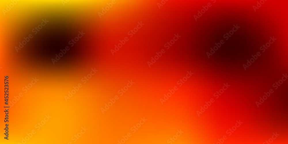 Light Orange vector blurred layout. Light Orange vector blurred layout.