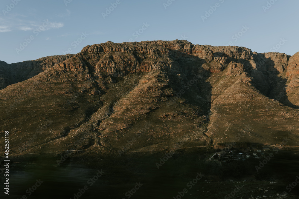 Fototapeta premium mountains in the sunset light