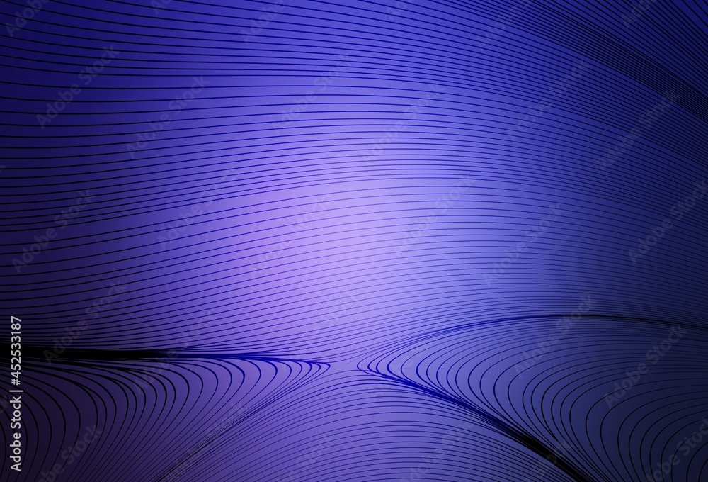 Light Purple vector template with bent lines. Light Purple vector template with bent lines.