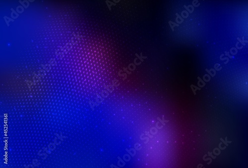 Dark Pink, Blue vector Illustration with set of shining colorful abstract circles.