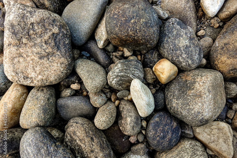 stones in the river