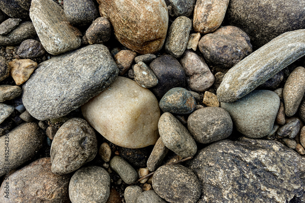 stones in the river