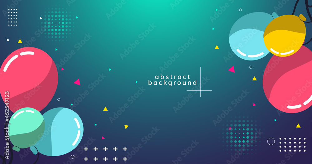 modern background, abstract illustration. vector balloon concept, perfect design for your business. vector eps 10
