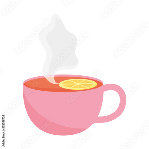 hot lemon tea