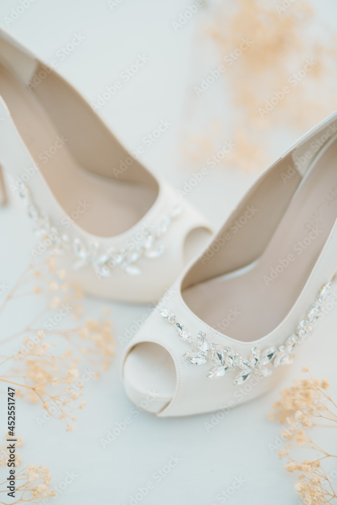 Obraz premium Bridal Shoes Wedding Shoes 