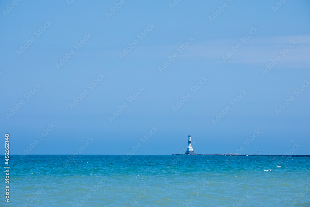 Lighthouse in the lake