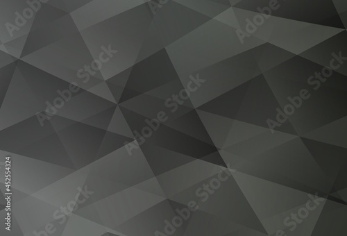 Light Gray vector gradient triangles texture.