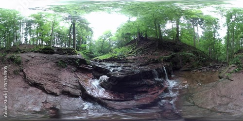 Kaskadenschlucht in der Rhön photo