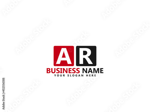 Letter AR logo, ar logo icon design vector for all kind of use
