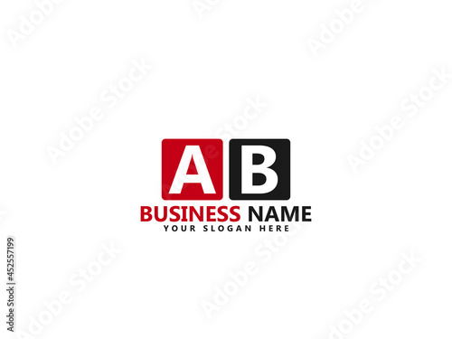 Letter AB logo, ab logo icon design vector for all kind of use