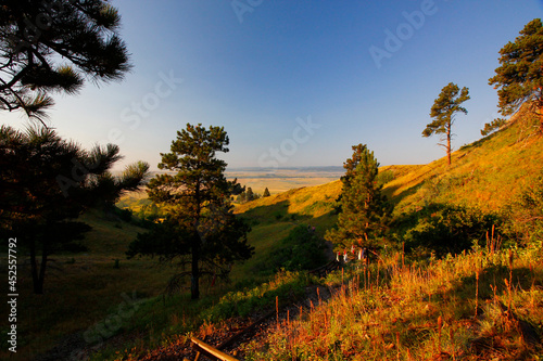 Views at Bear Butte State Park, South Dakota photo