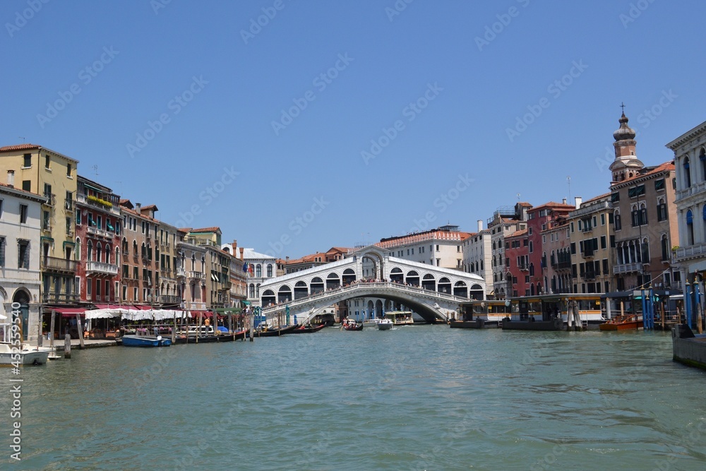 Le Pont Rialto, Italie, Venise.