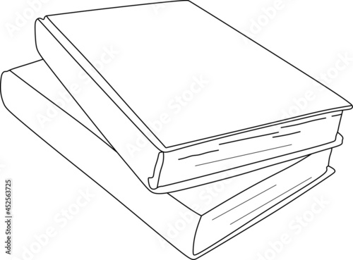 Sketch of a book