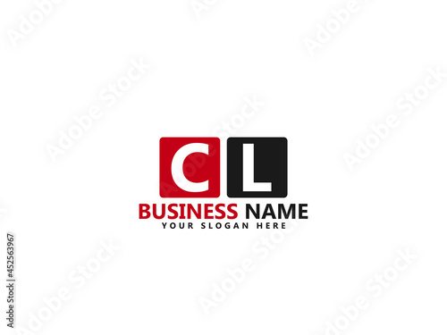 Letter CL logo, cl logo icon design vector for all kind of use