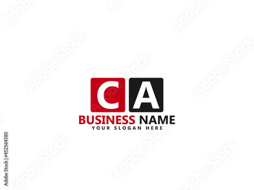 Letter CA logo, ca logo icon design vector for all kind of use