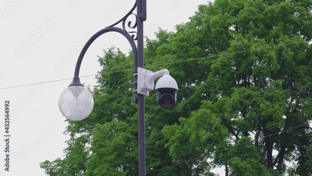 High Definition Rotating Public Surveillance CCTV Security Camera