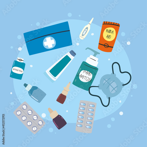 collection medicine icons
