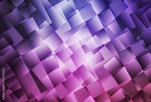 Light Purple, Pink vector polygonal pattern.