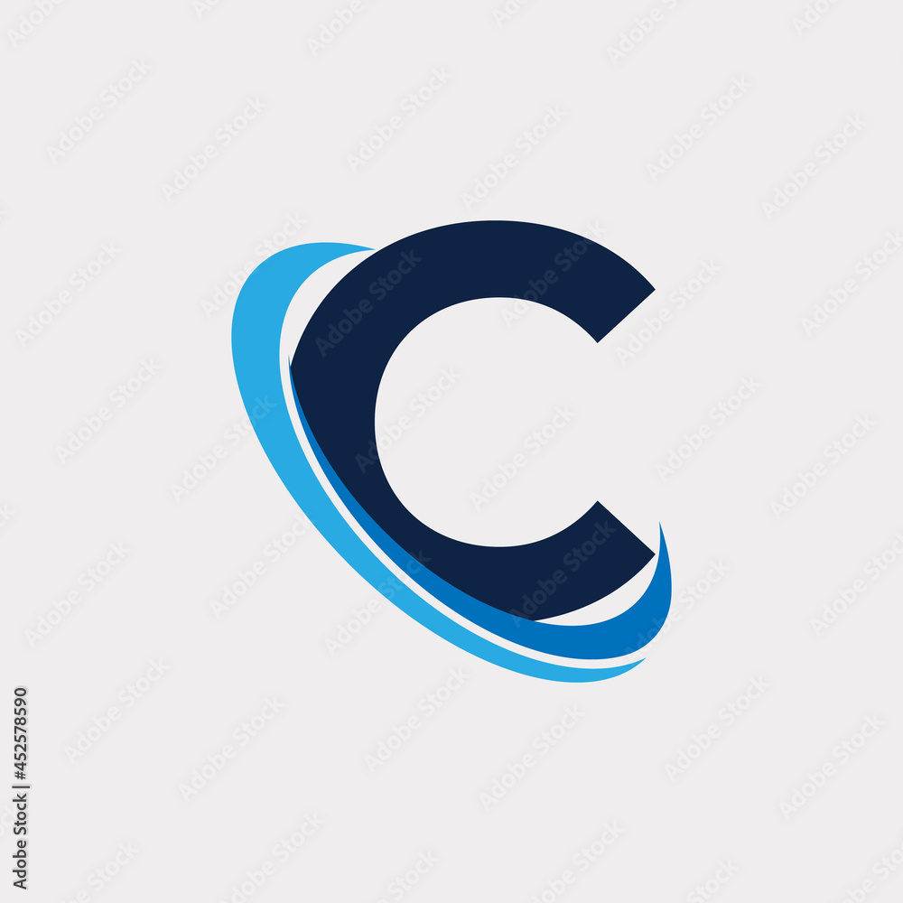 Initial Letter C Tech Logo Design Template Element. Eps10 Vector Initial Letter C Tech Logo Design Template Element. Eps10 Vector