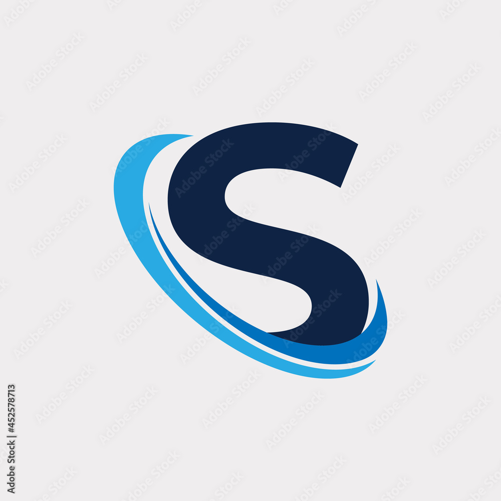 Initial Letter S Tech Logo Design Template Element. Eps10 Vector Initial Letter S Tech Logo Design Template Element. Eps10 Vector