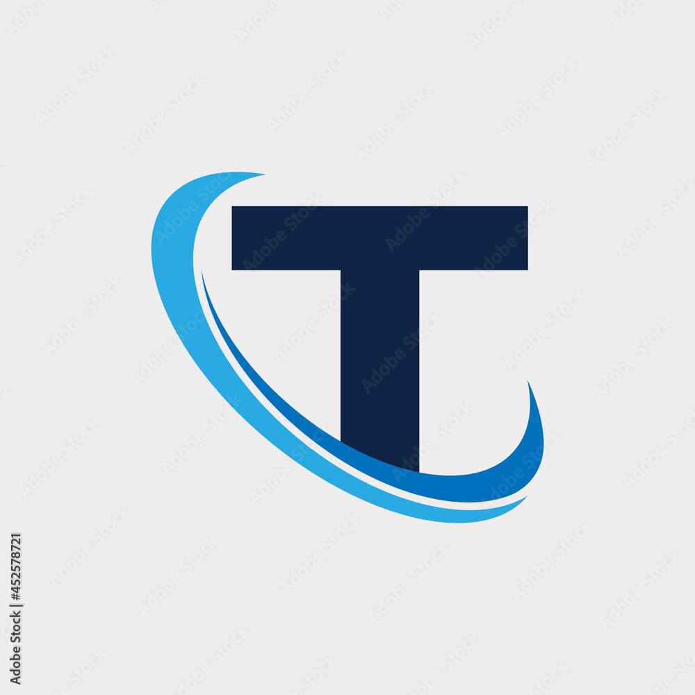 Initial Letter T Tech Logo Design Template Element. Eps10 Vector Initial Letter T Tech Logo Design Template Element. Eps10 Vector
