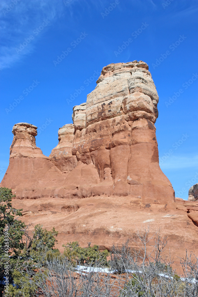 Arches National Park, Utah, in winter	
