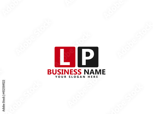 Letter LP logo, lp logo icon design vector for all kind of use