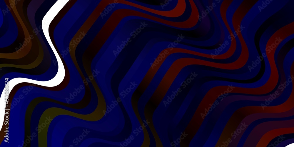 Dark Blue, Yellow vector pattern with lines. Dark Blue, Yellow vector pattern with lines.