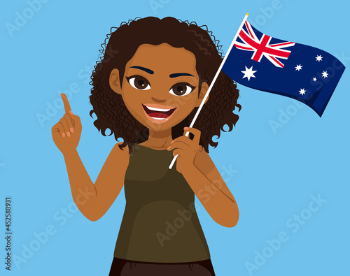 Australian aboriginal woman...