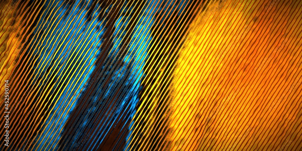 Obraz premium Colored colorful background. A bright background mixed with paints and reliefs. Texture with a relief of large expansion. Background with a gradient and shabby spots. Imitation of an outdated surface.